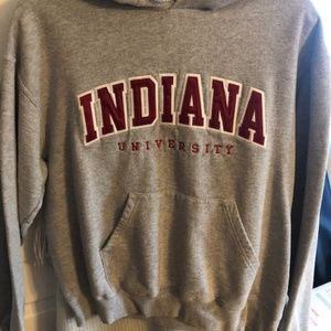 Gray Champion Indiana University hoodie